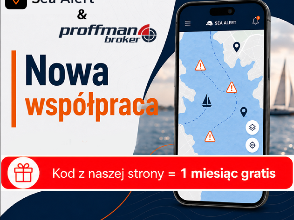 Miesiąc z aplikacją Sea Alert gratis!