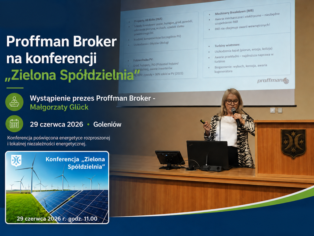 Proffman Broker na Konferencji "Zielona Spółdzielnia"